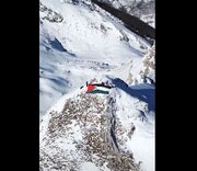 Video: Despite freezy weather; Brave activists raised flag of Palestine in heights of Visocica Mountains, Bosnia