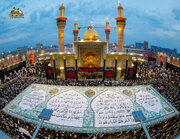 Photos: Mourning martyrdom of seventh Shia Imam at al-Kadhimiya shrine by great Mawkib of Bani Amer