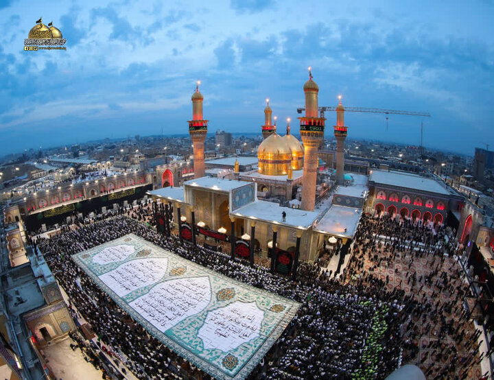 تقرير مصور / موكب بني عامر تحي شهادة الإمام الكاظم (ع) بطريقته الخاصة