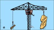 كاريكاتير / من "السيوف الحديدية" إلى "الجدار الحديدي" 2