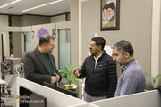 Head of Islamic Center of Brazil visits ABNA News Agency (+Photos)