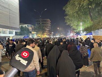 تقرير مصور/ مشاهد لمسيرات شعبية لإحياء شهادة الإمام الكاظم (ع) في بغداد