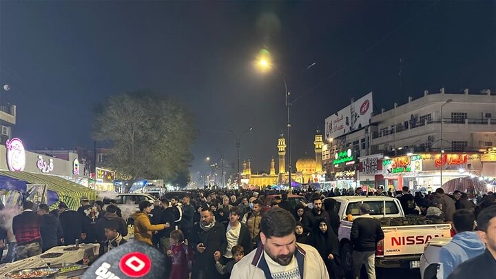 تقرير مصور/ مشاهد لمسيرات شعبية لإحياء شهادة الإمام الكاظم (ع) في بغداد