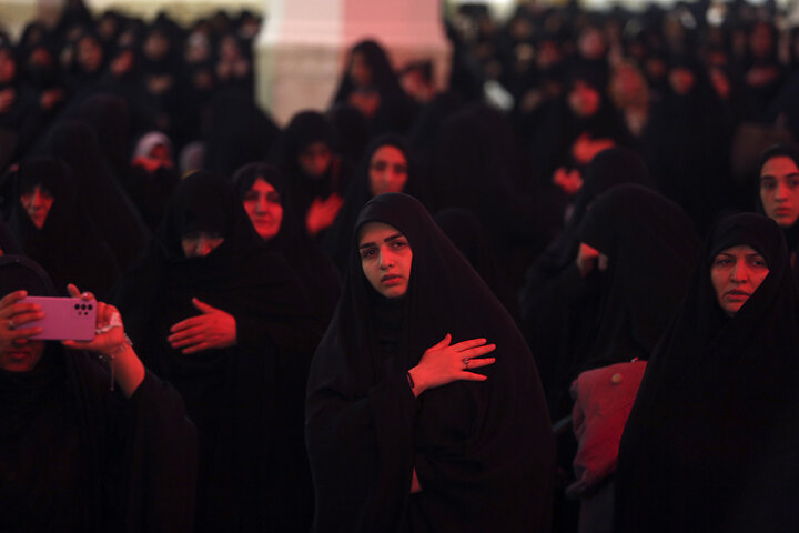 Photos: Imam Kazim mourning ceremony held at Hazrat Masoumeh holy shrine