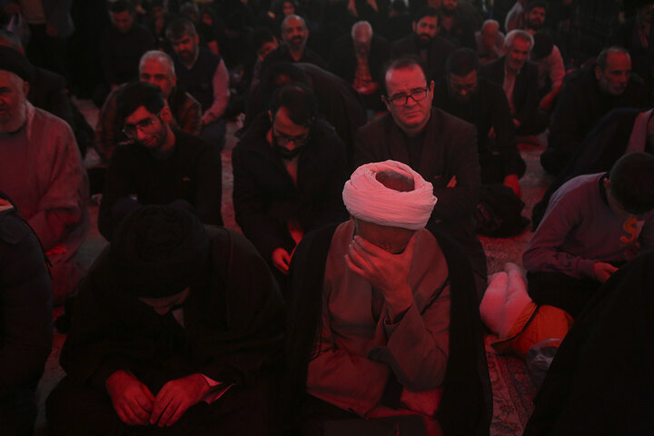 Photos: Imam Kazim mourning ceremony held at Hazrat Masoumeh holy shrine