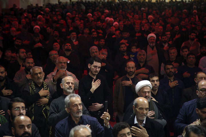 Photos: Imam Kazim mourning ceremony held at Hazrat Masoumeh holy shrine