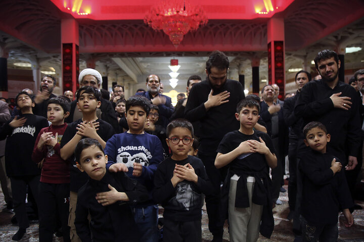 Photos: Imam Kazim mourning ceremony held at Hazrat Masoumeh holy shrine