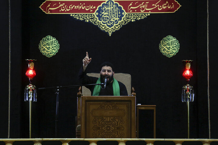 Photos: Imam Kazim mourning ceremony held at Hazrat Masoumeh holy shrine