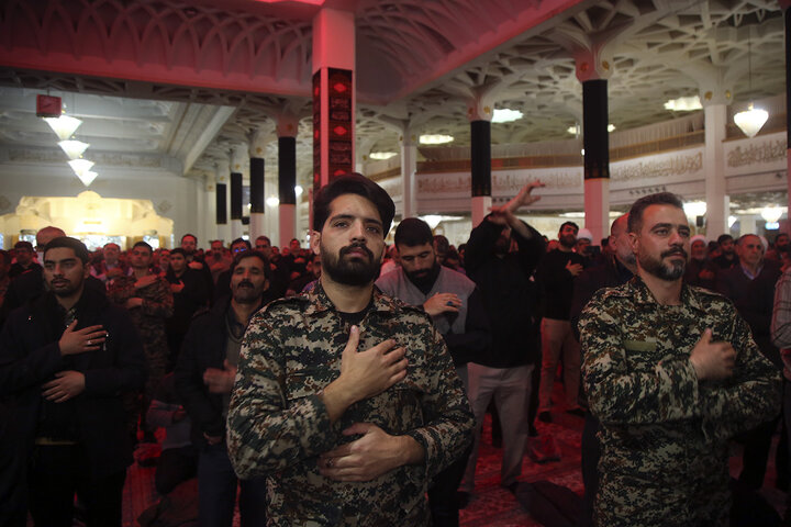 Photos: Imam Kazim mourning ceremony held at Hazrat Masoumeh holy shrine