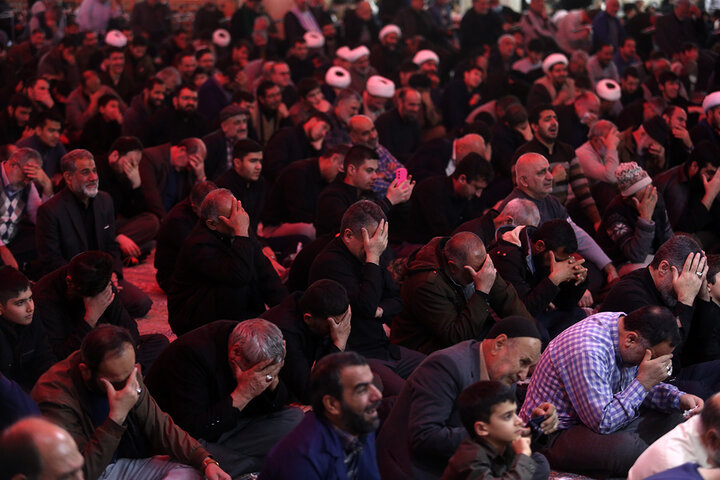 Photos: Imam Kazim mourning ceremony held at Hazrat Masoumeh holy shrine