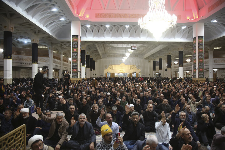 Photos: Imam Kazim mourning ceremony held at Hazrat Masoumeh holy shrine