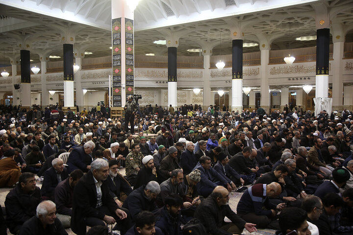 Photos: Imam Kazim mourning ceremony held at Hazrat Masoumeh holy shrine