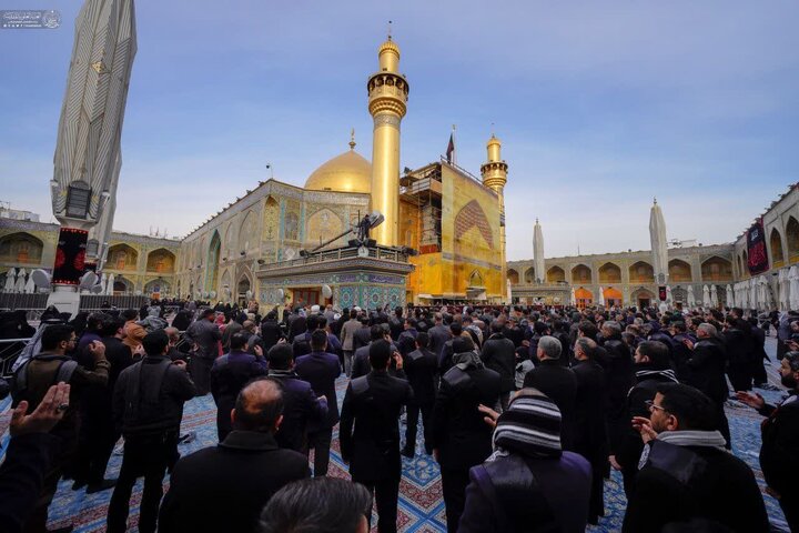 عکس خبری | عزاداری خادمان علوی در روز شهادت موسی ‌بن ‌جعفر(ع)