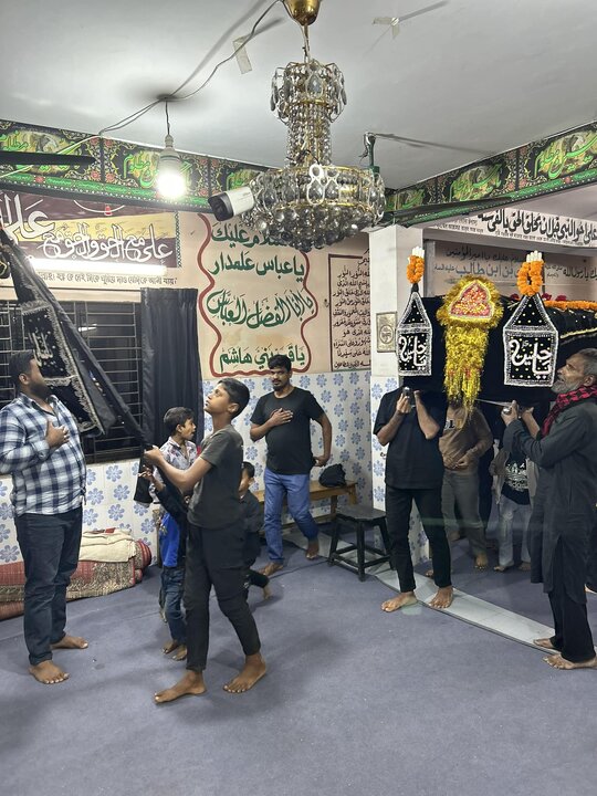 Martyrdom ceremony of Imam Al-Kadhim at Hussainiya of Halishahar Chittagong, Bangladesh