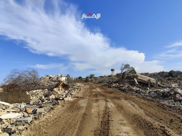 تقرير مصور/ من داخل بلدة طير حرفا بعد انسحاب قوات العدو الصهيوني