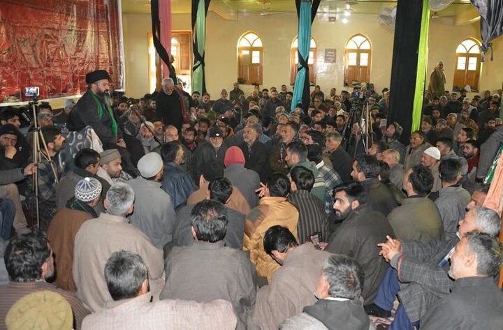 Photo: Martyrdom anniversary of Imam Musa Kazim in Kashmir