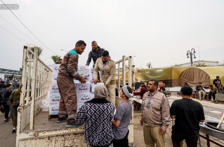 تقرير مصور/ العتبة العلوية المقدسة تُقدّم خدماته على مدار الساعة لآلاف الزائرين يوميّاً