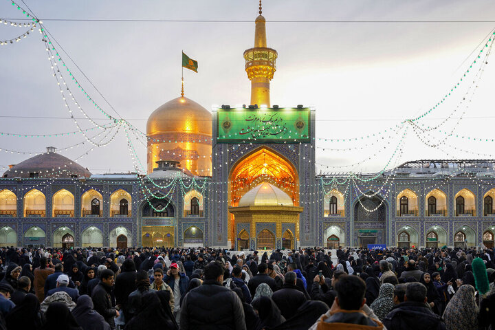 Photos: Imam Reza holy shrine on eve of Eid al-Mab'ath