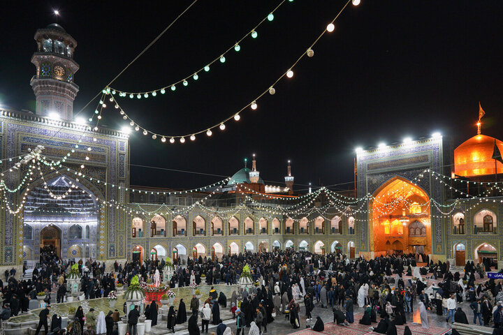 Photos: Imam Reza holy shrine on eve of Eid al-Mab'ath