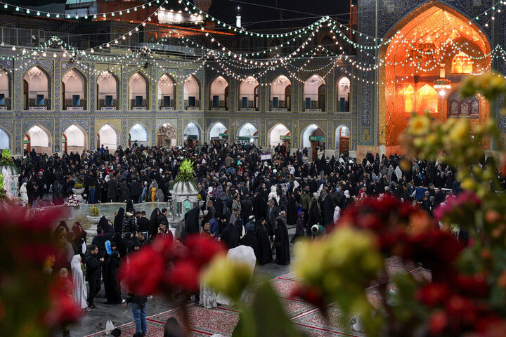 Photos: Imam Reza holy shrine on eve of Eid al-Mab'ath