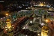 Photos: Imam Ali holy shrine welcomes pilgrims at Hazrat Fatima court yard on occasion of Eid al Mab'ath