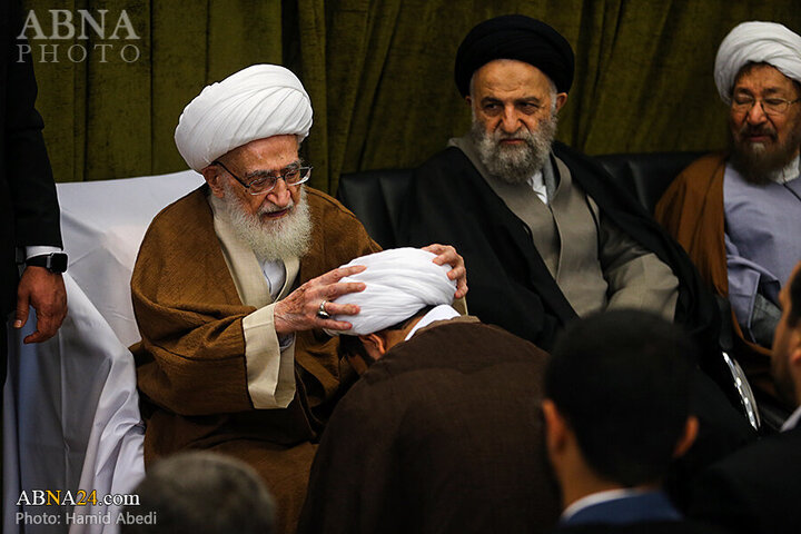 Photos: Turban ceremonies held at offices of Grand Ayatollahs in Qom, Iran