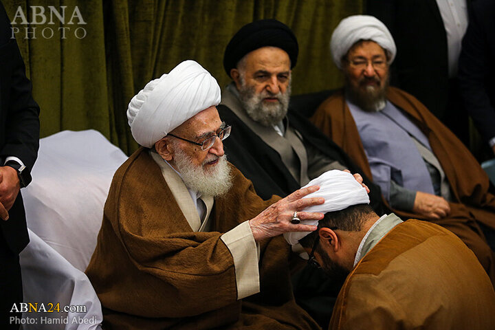 Photos: Turban ceremonies held at offices of Grand Ayatollahs in Qom, Iran