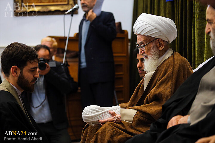 Photos: Turban ceremonies held at offices of Grand Ayatollahs in Qom, Iran