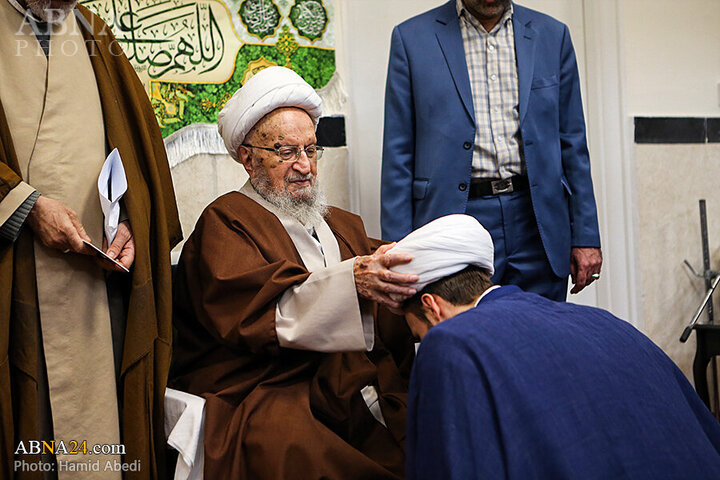 Photos: Turban ceremonies held at offices of Grand Ayatollahs in Qom, Iran