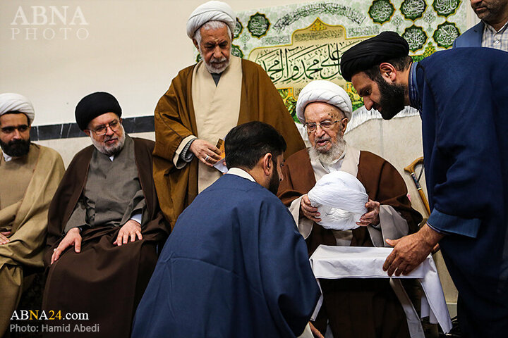 Photos: Turban ceremonies held at offices of Grand Ayatollahs in Qom, Iran