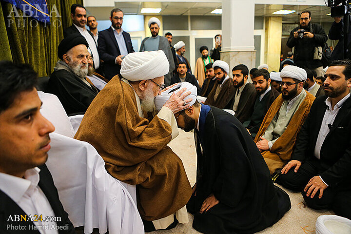 Photos: Turban ceremonies held at offices of Grand Ayatollahs in Qom, Iran