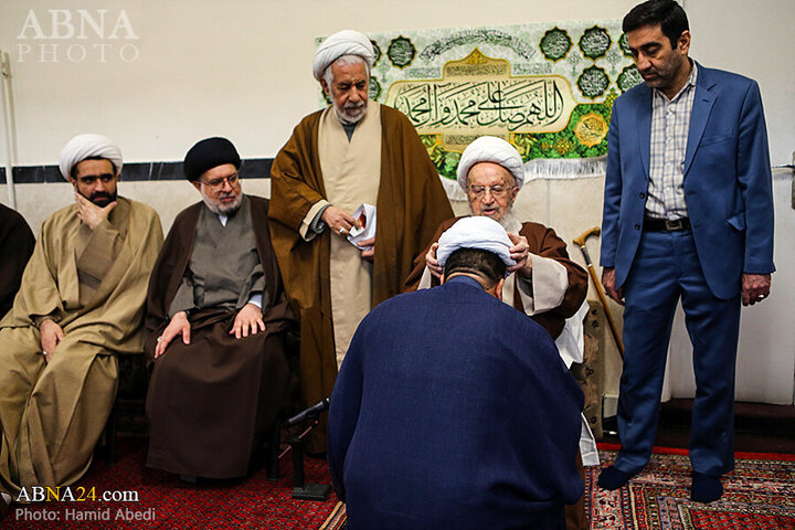 Photos: Turban ceremonies held at offices of Grand Ayatollahs in Qom, Iran