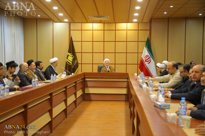 Photos: Universities Professors from Islamic countries meet with Ayatollah Javadi Amoli