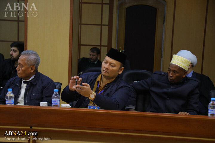 Photos: Universities Professors from Islamic countries meet with Ayatollah Javadi Amoli