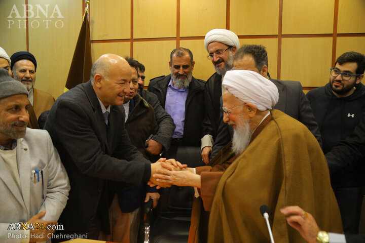 Photos: Universities Professors from Islamic countries meet with Ayatollah Javadi Amoli