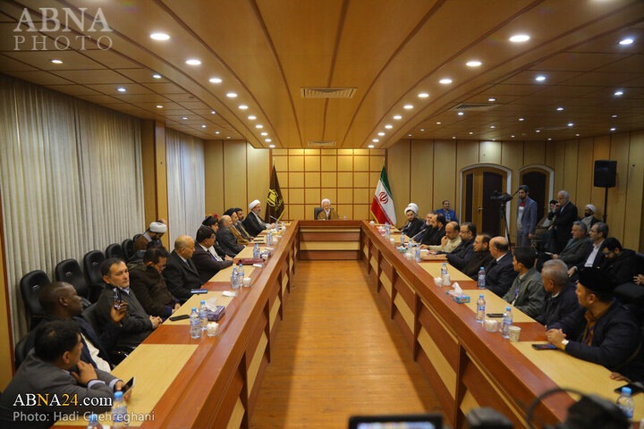 Photos: Universities Professors from Islamic countries meet with Ayatollah Javadi Amoli