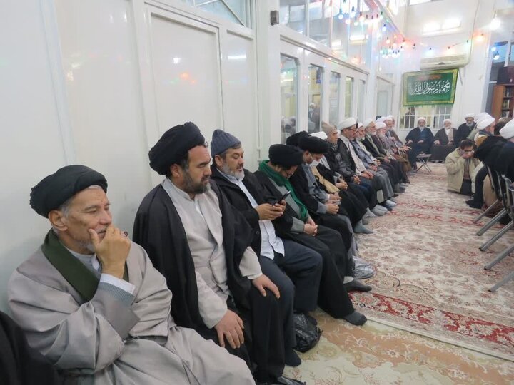 Photos: Eid al-Mab'ath celecrated at office of Grand Ayatollah Fazel Lankarani in Qom, Iran