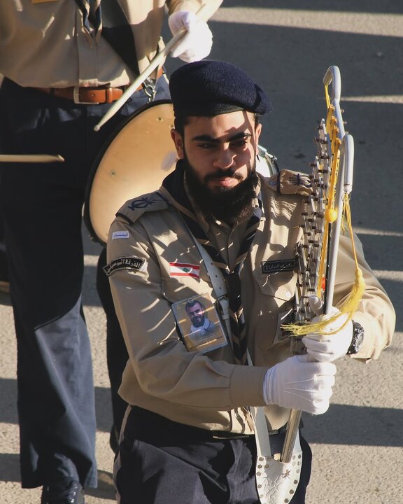 تشییع شهید لبنان