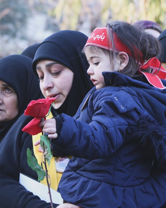 تشییع شهید لبنان