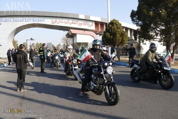 گزارش تصویری | همایش موتورسواران در تبریز به مناسبت سالروز ورود امام  خمینی(ره)