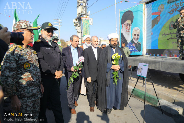 Photos: Commemorating beginning of Fajr decade in Qom