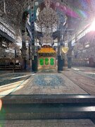 Photos: Hazrat Zainab holy shrine decorated with flowers on occasion of Sha'ban Eids