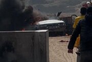 فيديو | جيش الاحتلال يستهدف سيارة في مدينة غزة شمال القطاع