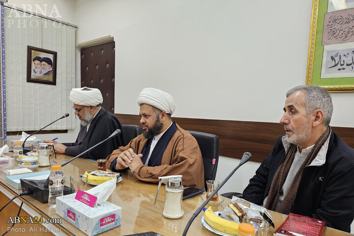 دیدار علمای عراق با آیت الله رمضانی