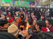 Photos: Pakistani pilgrims celebrate auspicious birth anniversary of Imam Hussain and Hazrat Abbas in Karbala