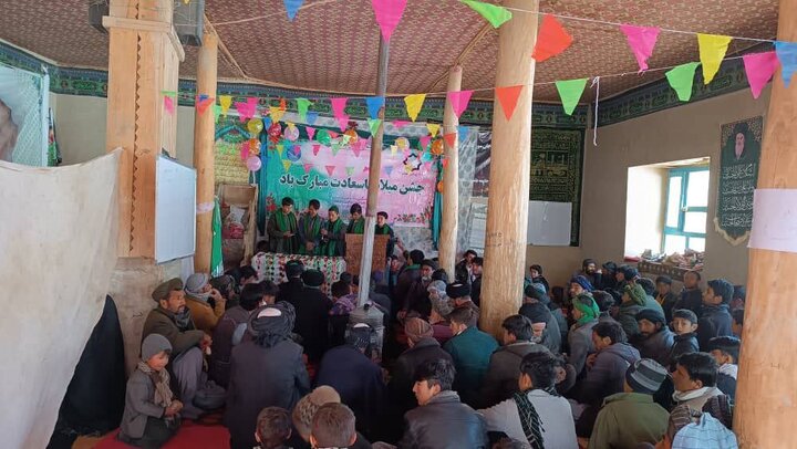 Photos: Imam Hussein's birth anniversary celebrated in Yakawlang, Afghanistan