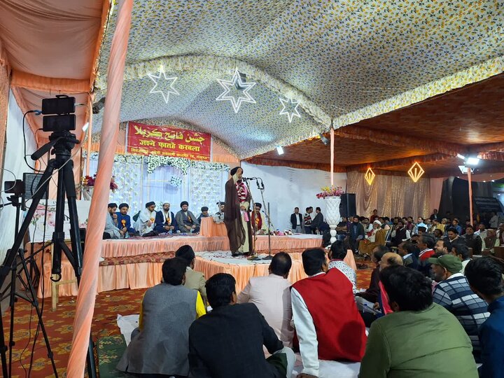 An evening for Imam Hussain, Indian Shias organized grand event on 3rd of Shaban.