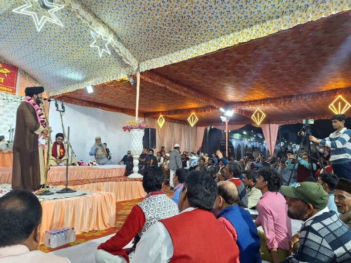 An evening for Imam Hussain, Indian Shias organized grand event on 3rd of Shaban.