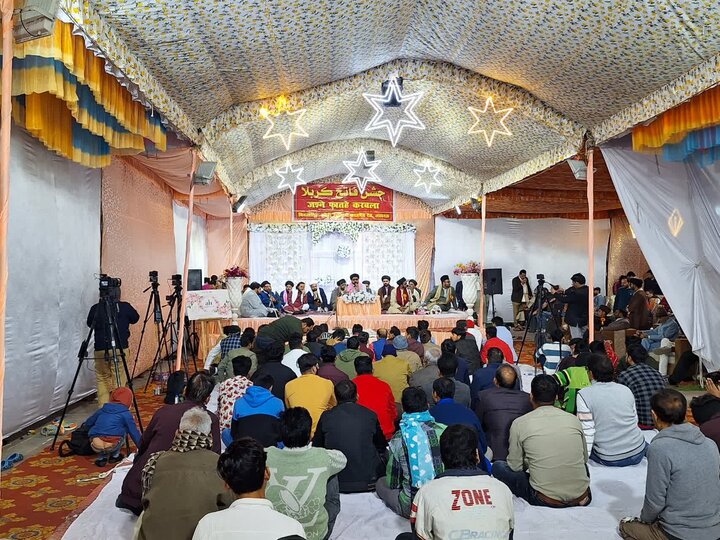 An evening for Imam Hussain, Indian Shias organized grand event on 3rd of Shaban.