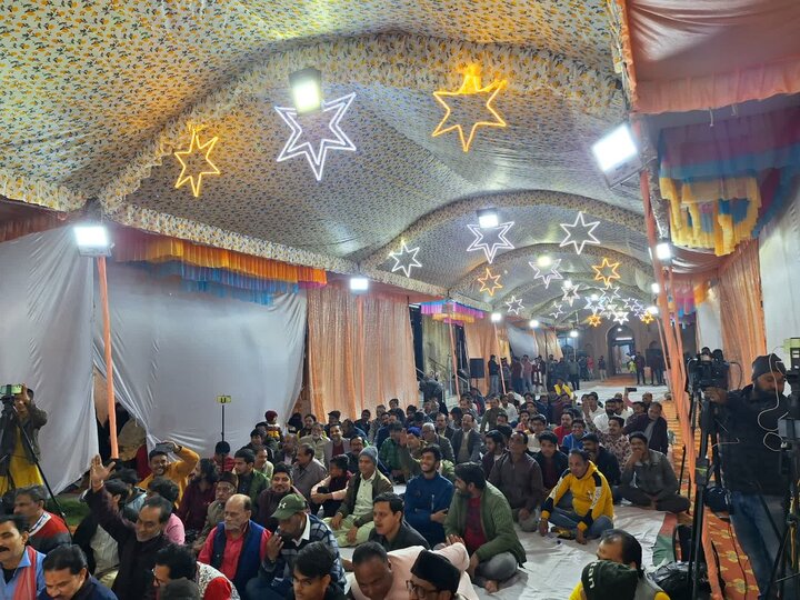 An evening for Imam Hussain, Indian Shias organized grand event on 3rd of Shaban.